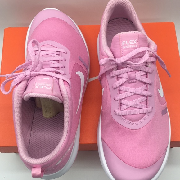 NIKE FLEX EXPERIENCE RN 8 (GS) pink rise/whit-pink - Picture 3 of 16